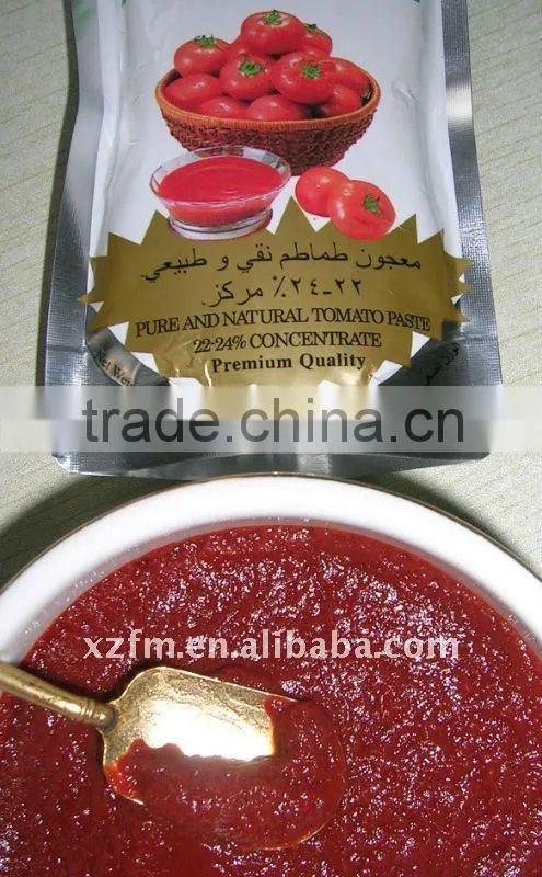 Al Mudhish standing pouch tomato paste