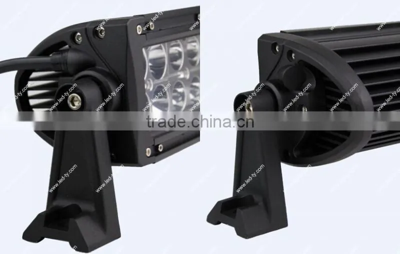Super Bright 7.5'' LED Driving Light Bars Amber and White LED Light Bar 36w LED Work Light Bar