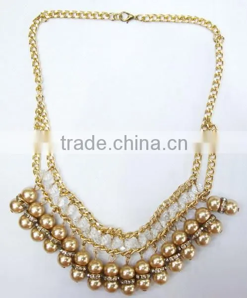 Imitation Pearl Fashion Jewelry Necklace