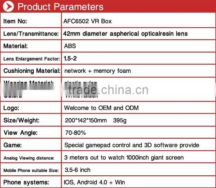 wholesale distributors wanted new product oculus immersive virtual reality 3d glasses