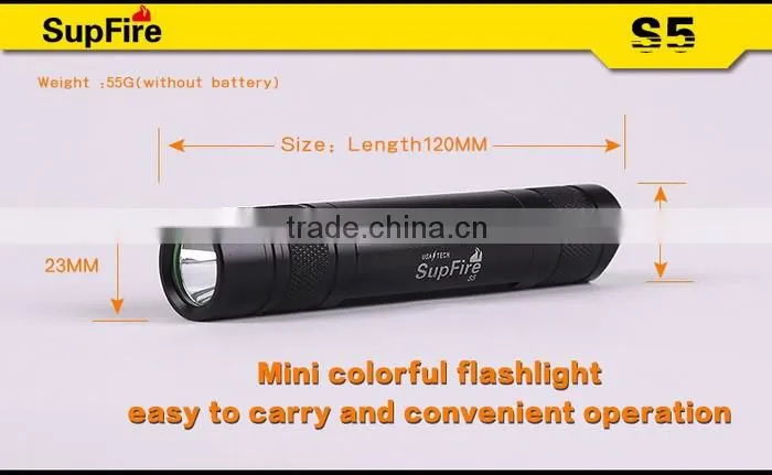 Model S5 rechargeable strong led waterproof light