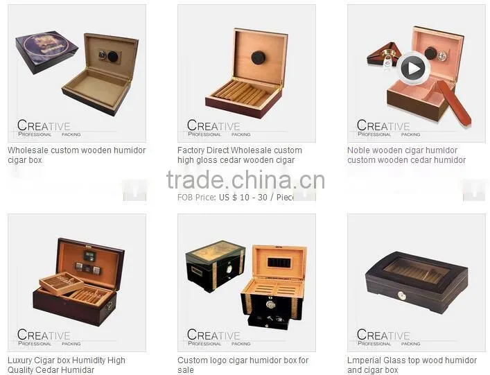 Wooden cigar box donguan packing