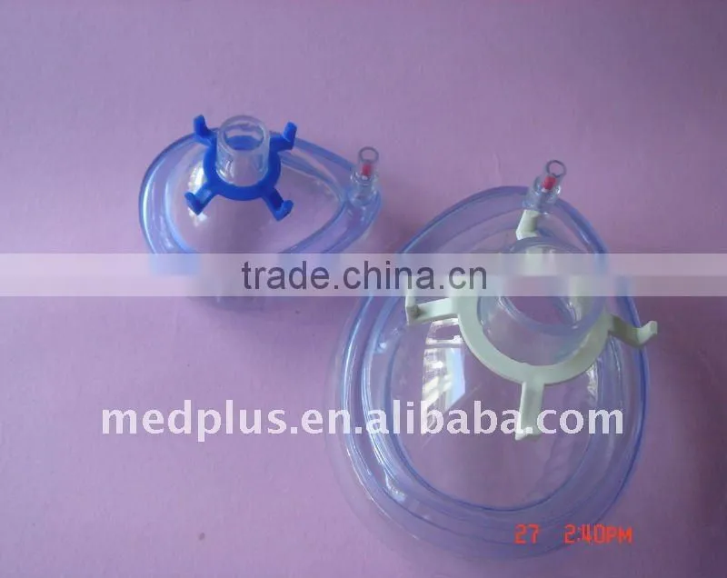 Health Disposable Anesthesia Face Mask With Soft Air Cushion