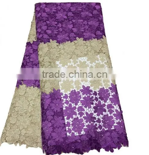 custom new arrival green metallic beaded stretch polyester sequined lace fabric for wedding dress garment