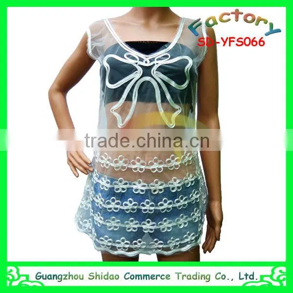 Latest fashion lace vest