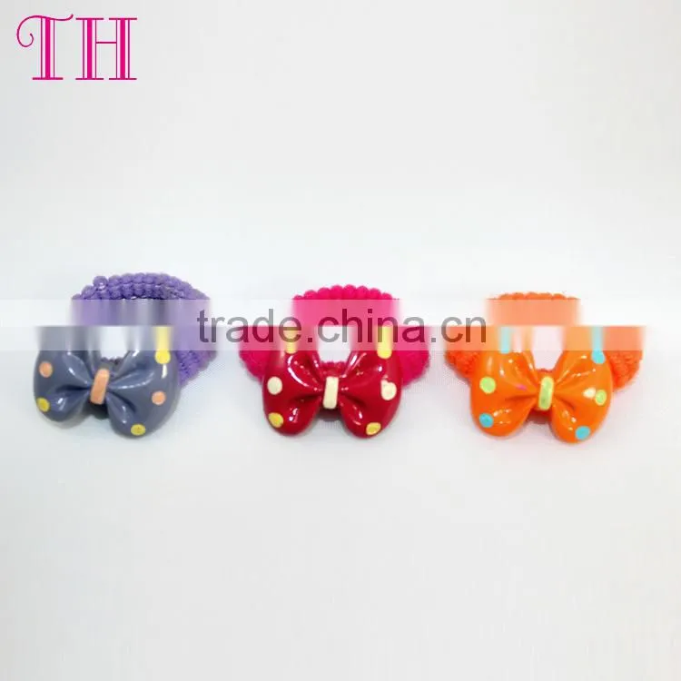 polymer clay bead headwear polymer clay elastic hair band ponytail holder