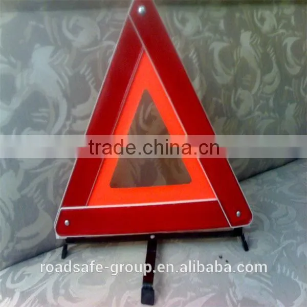 High Visiblity road traffic signs Certification car triangle warning sign