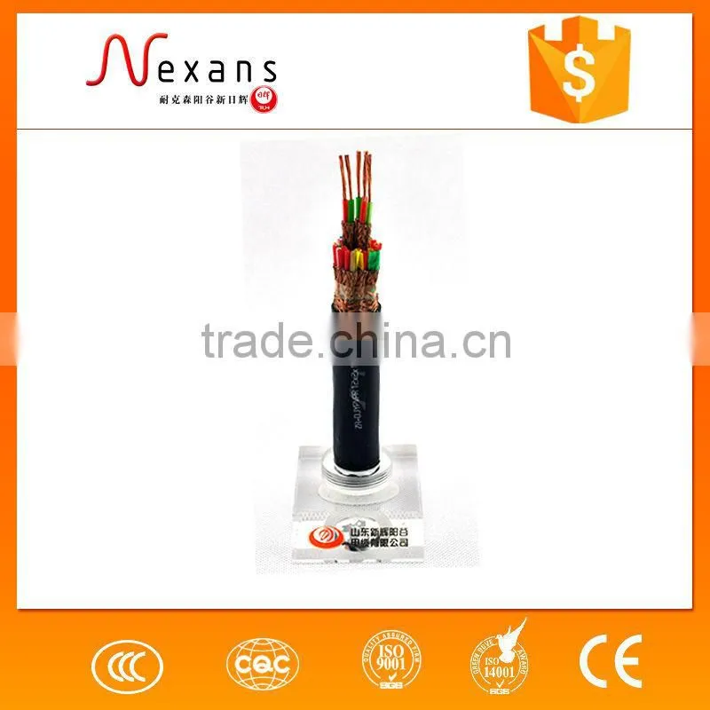 Nexans high quality aluminum wire conductor pvc coated electrical wire and cable