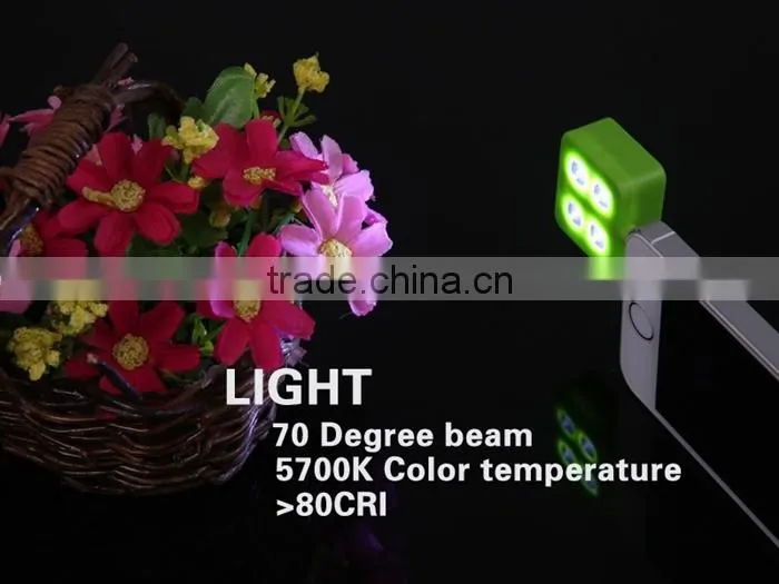 led flash light selfie flash for mobile phone ios and Android