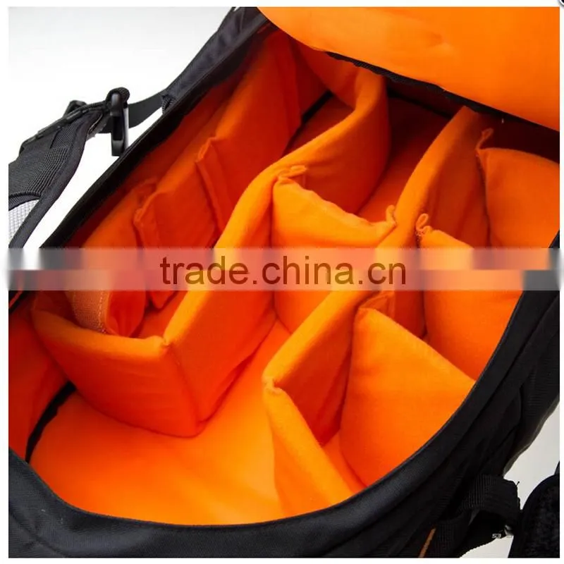 Water resist Nylon Medium Professional strong camera laptop backpack