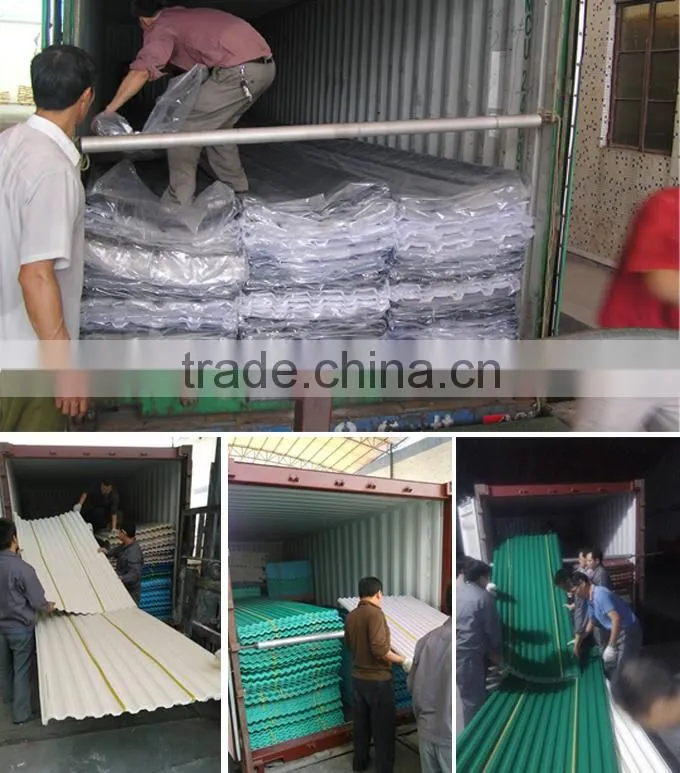 cheap roofing materials corrugated plastic sheet
