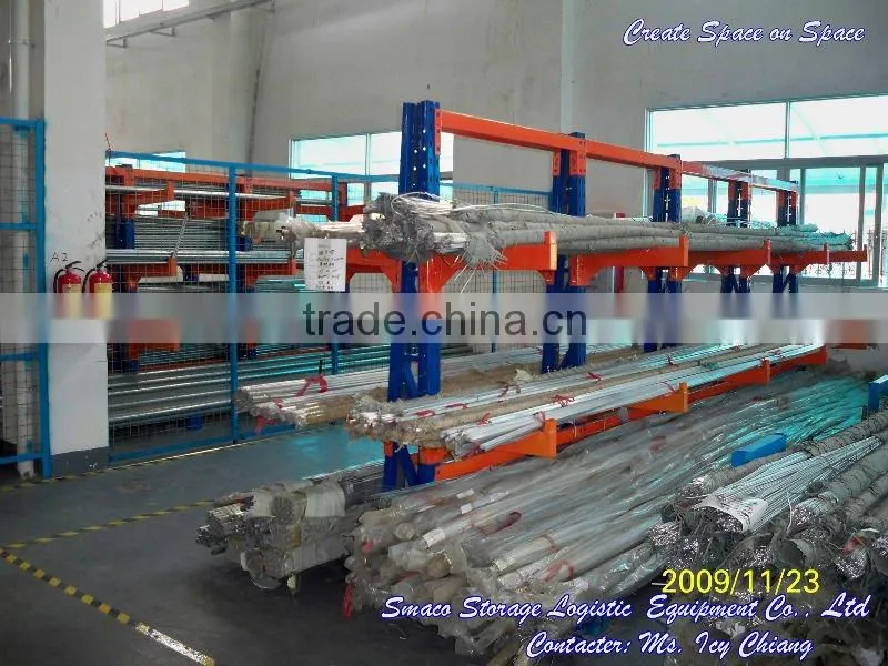 warehouse steel Single Cantilever Racks