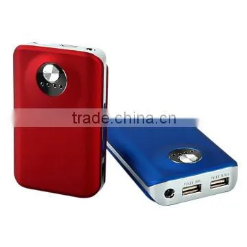 7800mAh Aluminum Power Bank OEM&ODM service are available