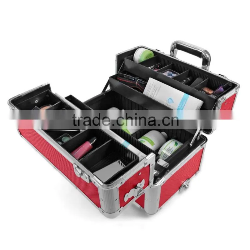 Aluminium Trolley suitcase beauty case 60L - 2 or 4 wheels - color selection