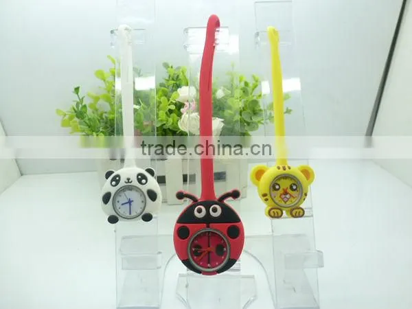 cute cartoon design silicone pocket nurse watch patent