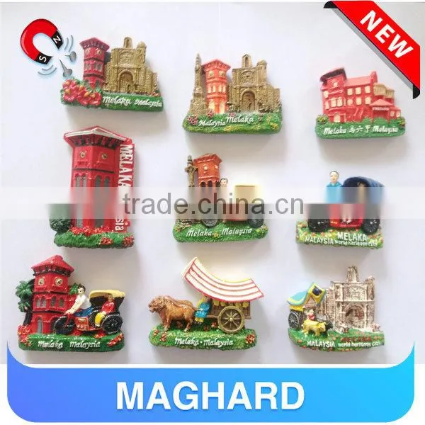3d resin refrigerator magnets