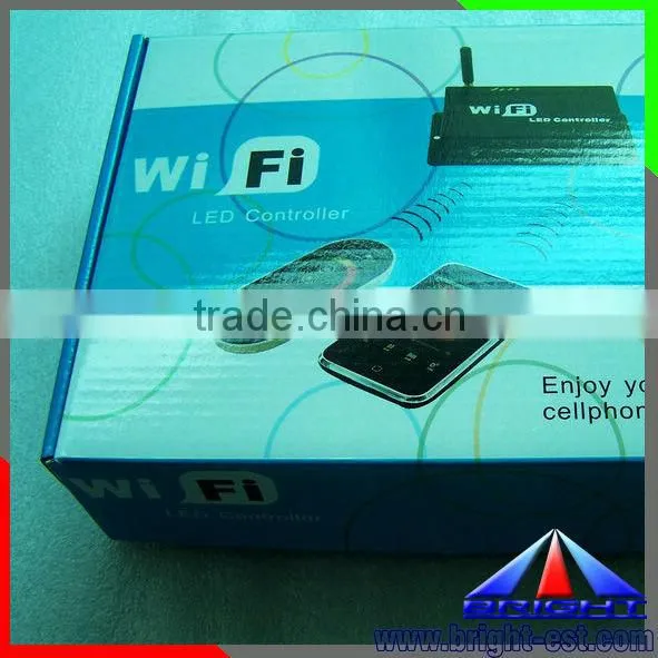 2 years warranty wifi rgb controller,DC5--24V Remote WiFi SPI controller