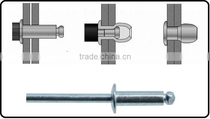 HIGH QUALITY ISO 15979 STEEL RIVET BODY STEEL ROD ST ST RIVETS