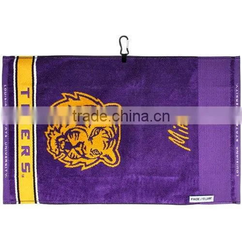 personalized 100%cotton printed solid hook cooling sport towel