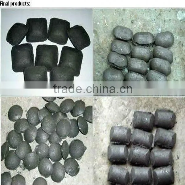 Made in China large capacity competitive price ball press charcoal machine