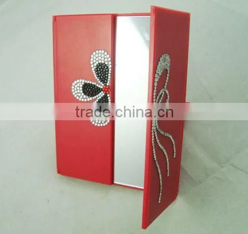 foldable dest cosmetic mirror/ three side cosmetic mirror