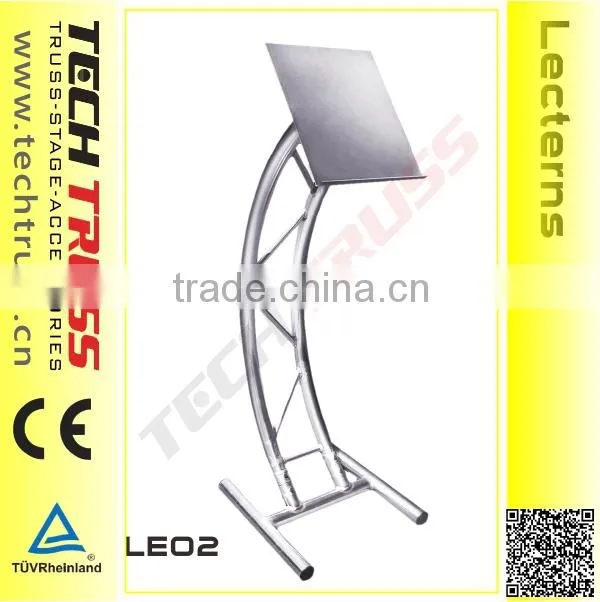 LE02 Aluminum Truss Lectern , Aluminum Podium