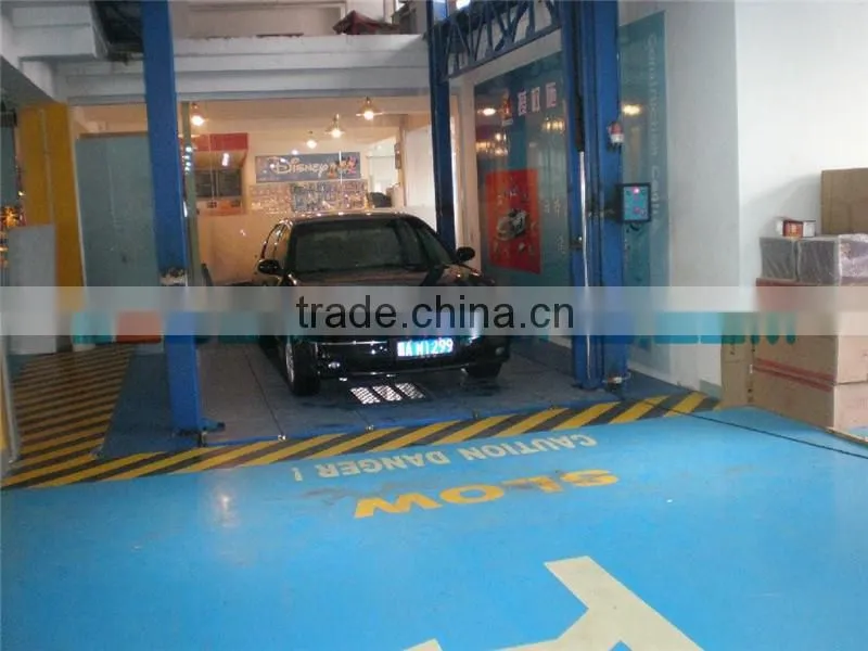 Fully customized vertical car lifts for home garage car elevator