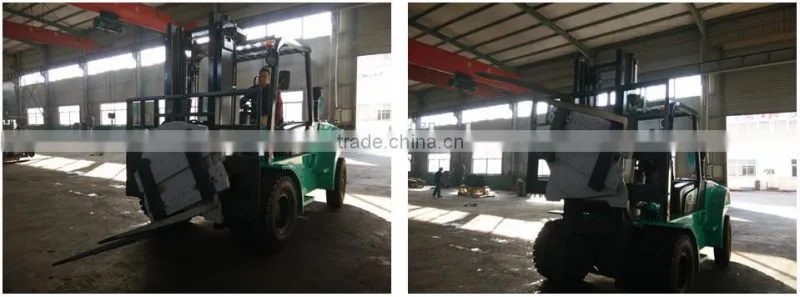 8 Ton Forklift With Rotator