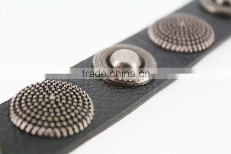 Women's Fashion flowermetal studded jeans belt with shiny rhinestone accessories in Chinese factory