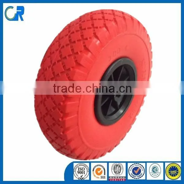 Polyurethane Pu Foam Flat Free Tire 4.10/3.50-4