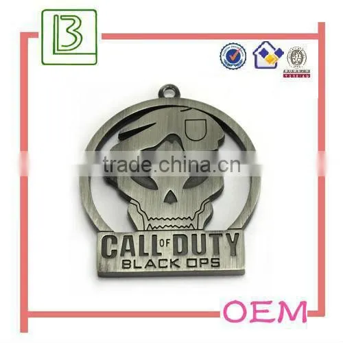 Metal Die Casting Call Of Duty Black Ops Round Game Medal