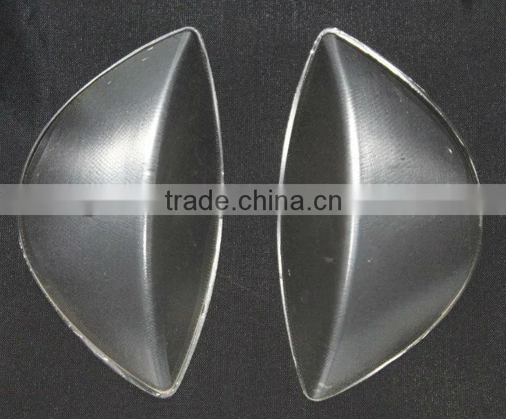 clear silicone gel arch support foot wedge shoe insert pad