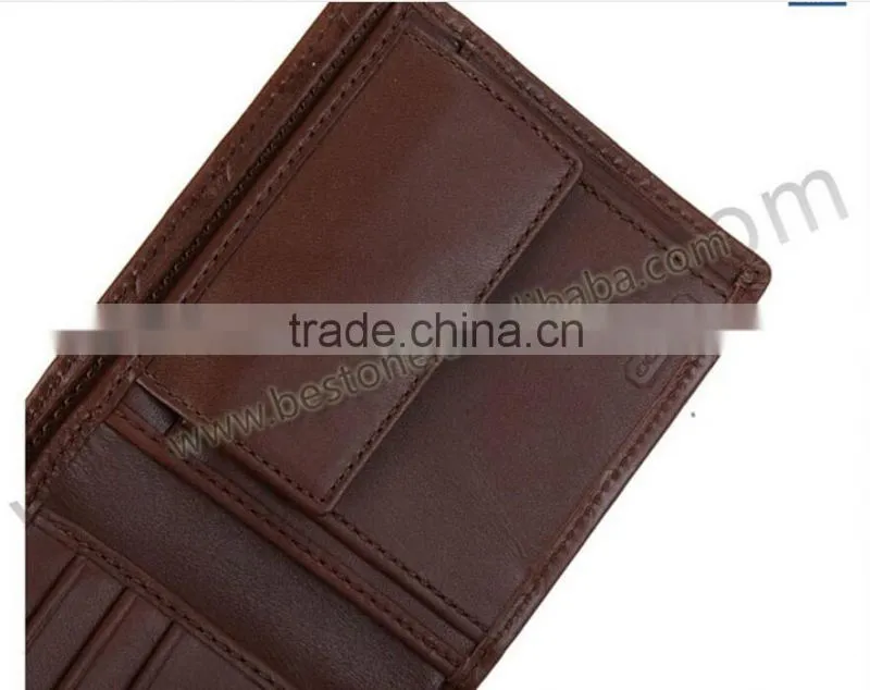 Blocking Genuine Leather Men's Wallet