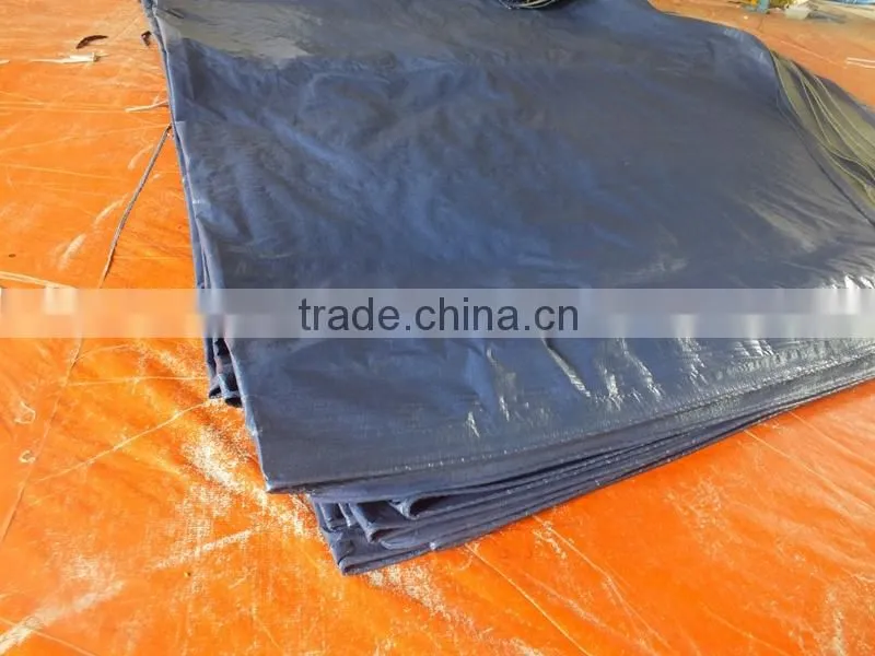 plastic raw material tarpaulin PP sliver/blue plastic sheet triangle plastic waterproof anti-aging antioxidant factory sell