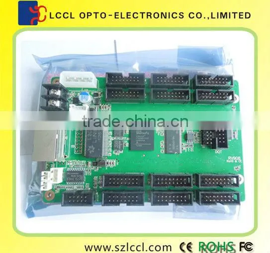 Hot sale / linsn receiving card RV908 HUB75 / Support 512 * 256 pixel / sync fullcolor rgb control system
