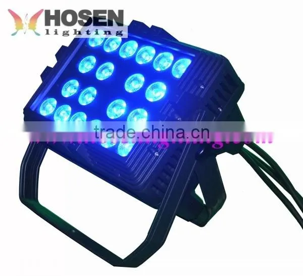 Most competitive price ! 20pcs 15W RGBWA 5in1 LED city color wall washer light ,led city color light ,led bar light HS-LW2015