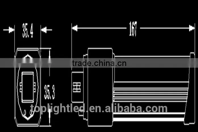 New style G24 led plug light with 180degrees