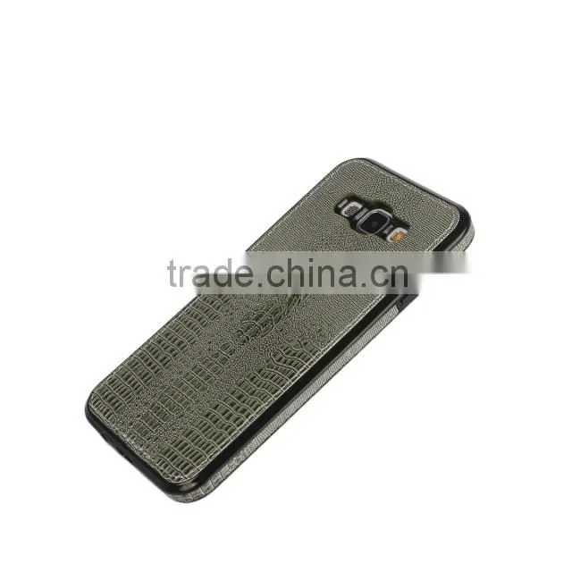 Stock Alligator Skin Leather Cell Phon Mobile Phone Case For Iphone 6S