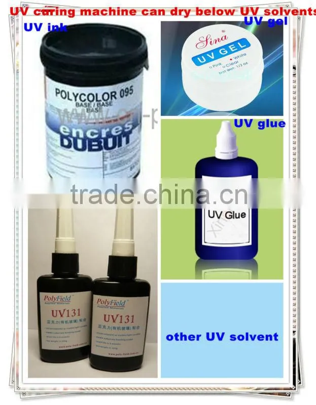 High speed flat UV LED curing amchine/drying machine suitable for Heidelberg machine TM-700UVF