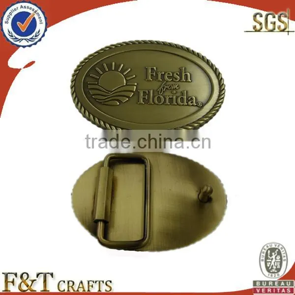 custom made metal 3D buckle belt