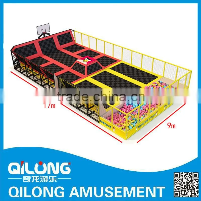 Enjoy jumping!Super outdoor trampoline for adults and kids