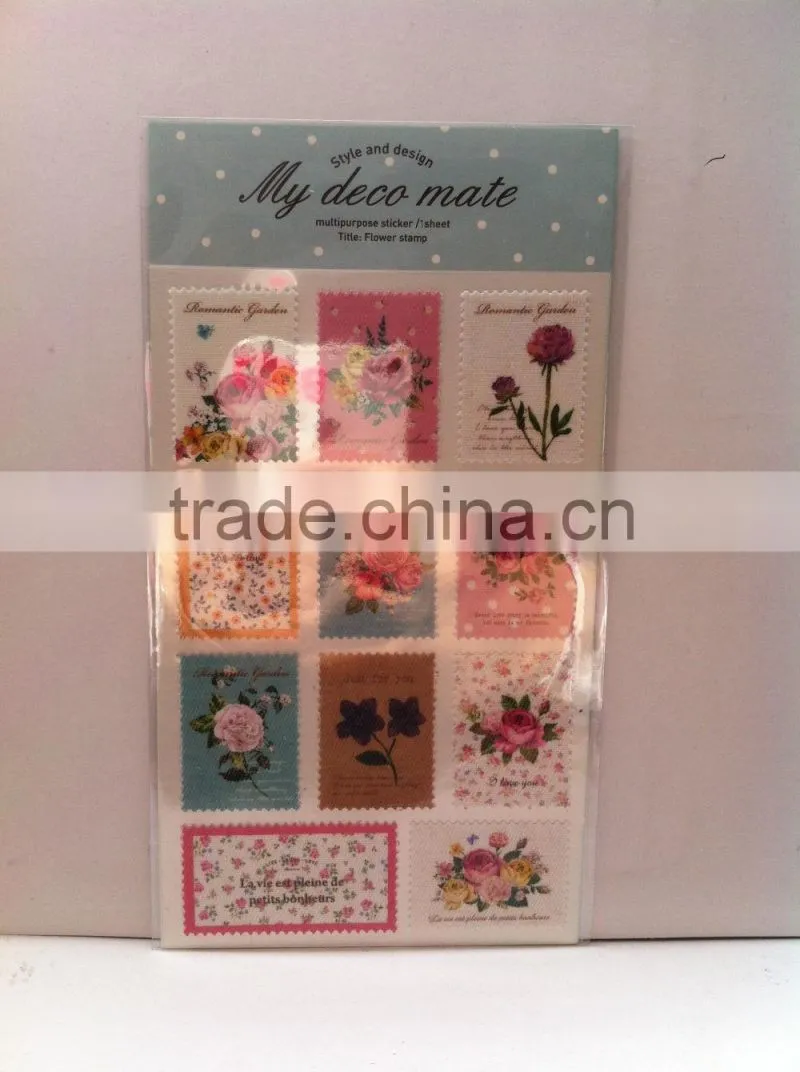 High Quality custom Die Cut felt sticker