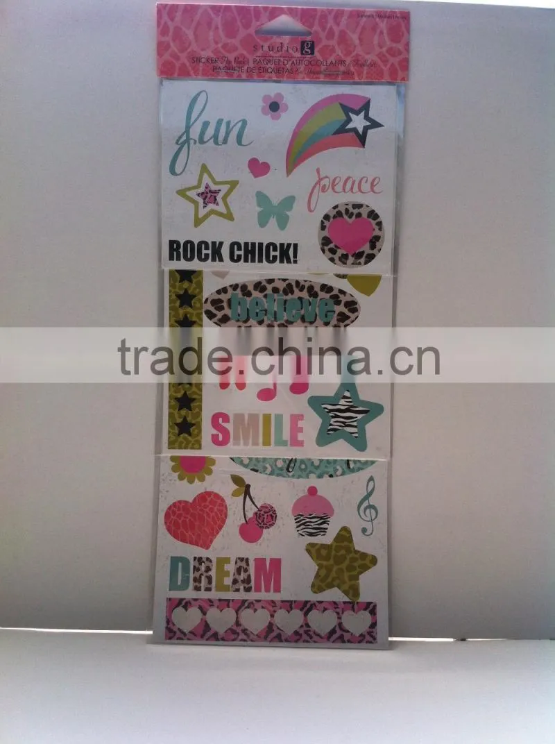 pvc sticker paper,self adhesive transparent sticker paper,sticker printing paper