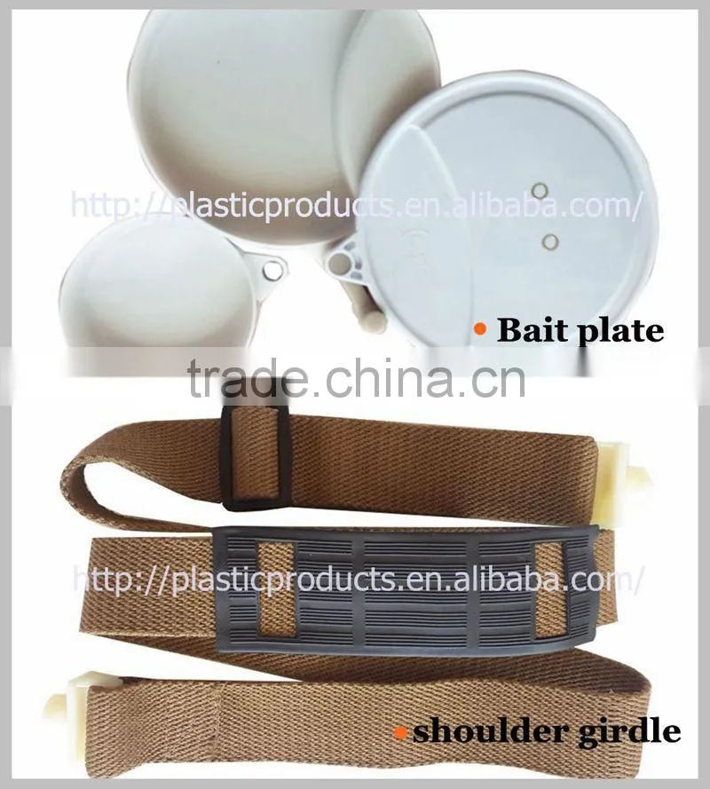 2016 Mini colored Multifunctional plastic fishing tackle seat box