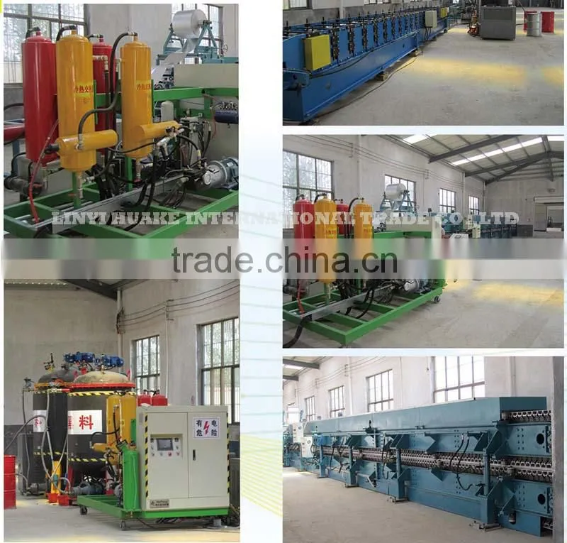 Polyurethane sandwich panel for cold room