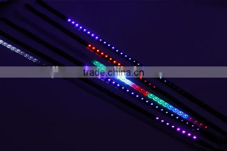 44smd 12V dc Car Auto Led Knight Rider Light 1210 60cm Flash decoration led strobe Lights