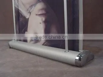 self rolling banner stand