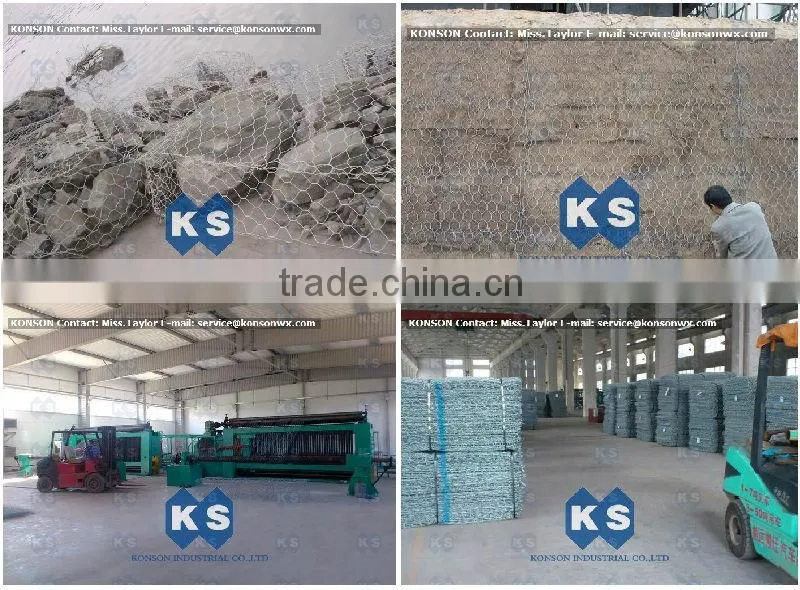 PVC Coated Welded Gabion Baskets