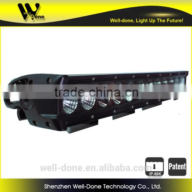 Oledone 120w C-R-E-E Ip69K xm-l2 single row led driving light bar