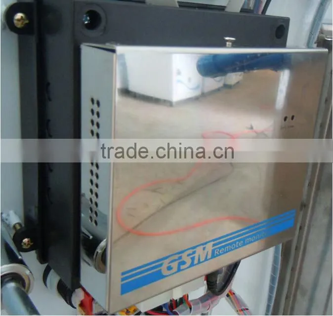 Multifunction Coin IC Card Cash Operate R404a Refrigerant Full Automatic Outdoor Ice Vending Machine For Sale